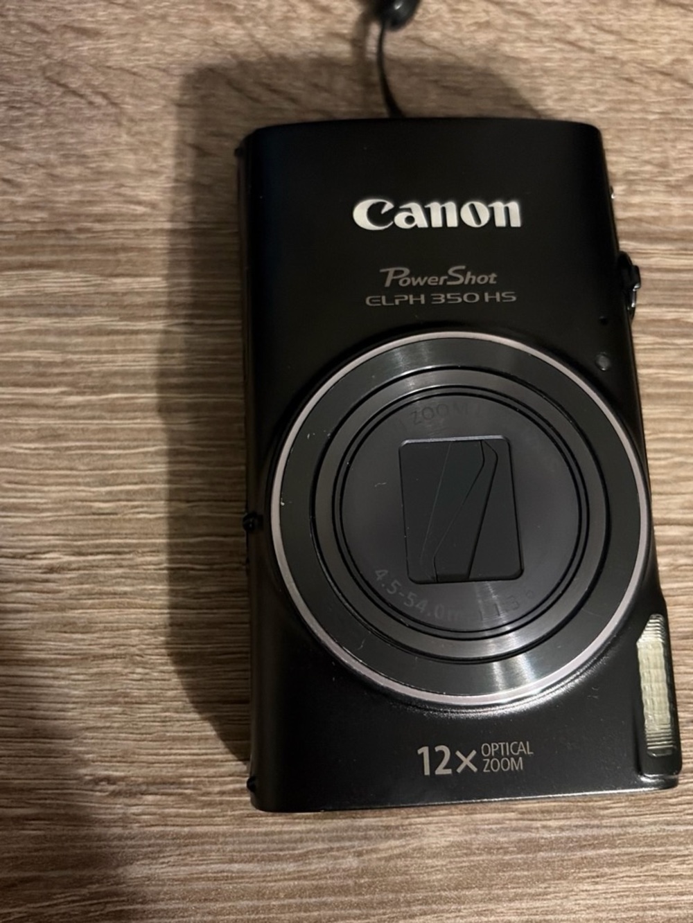 Canon PowerShot ELPH 350 HS Compact Digital Camera - Black